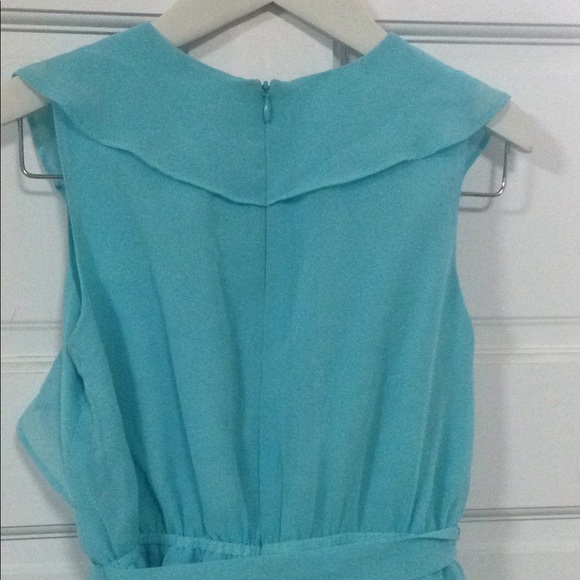 Blue fancy flowwy dress - Picture 3 of 4